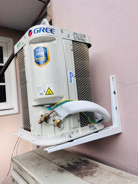 Serviços de ar condicionado, elétrica