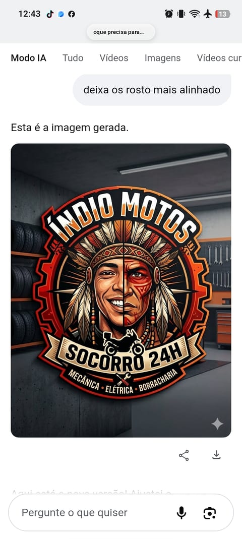 Índio motos borracharia pequenos reparos