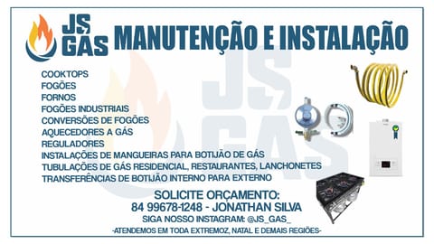 Instalação e manutenção de Gás encanado