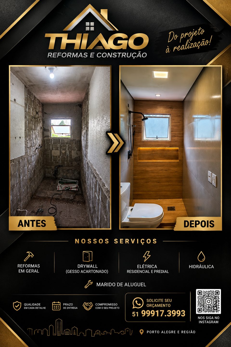 Reformas em geral, marido de aluguel