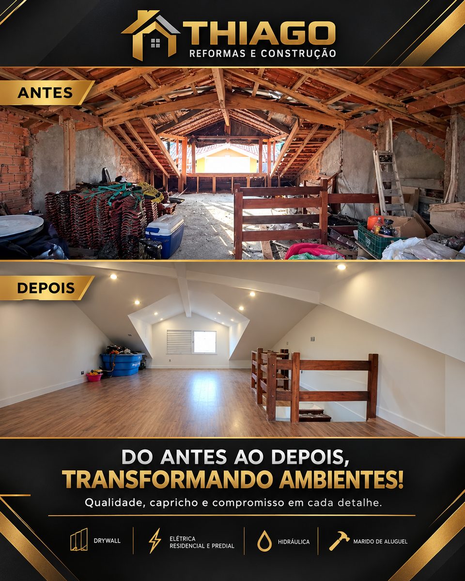 Construção de um sótão em um condomínio