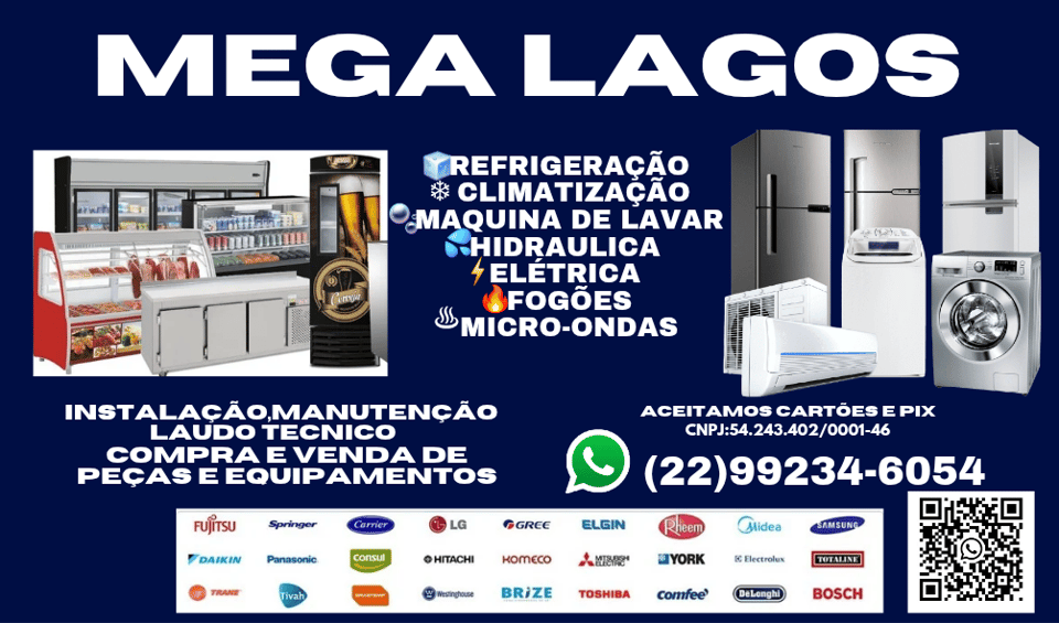Instalação,manutenção e venda de quipamentos novos e usado