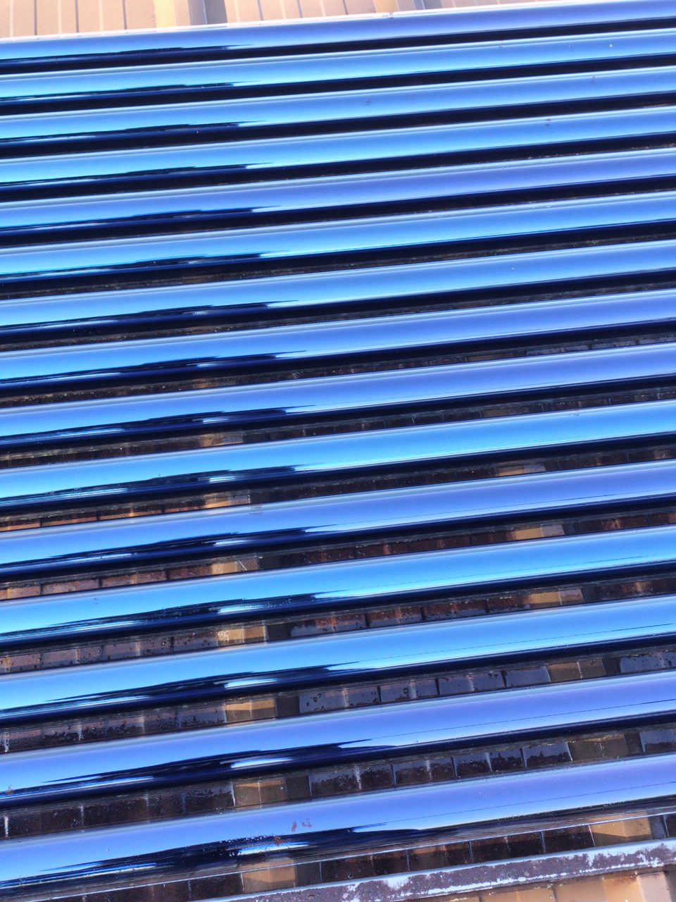 Limpeza de placas solares aquecedores ou vidros