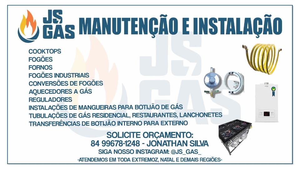 Instalação e manutenção de Gás encanado