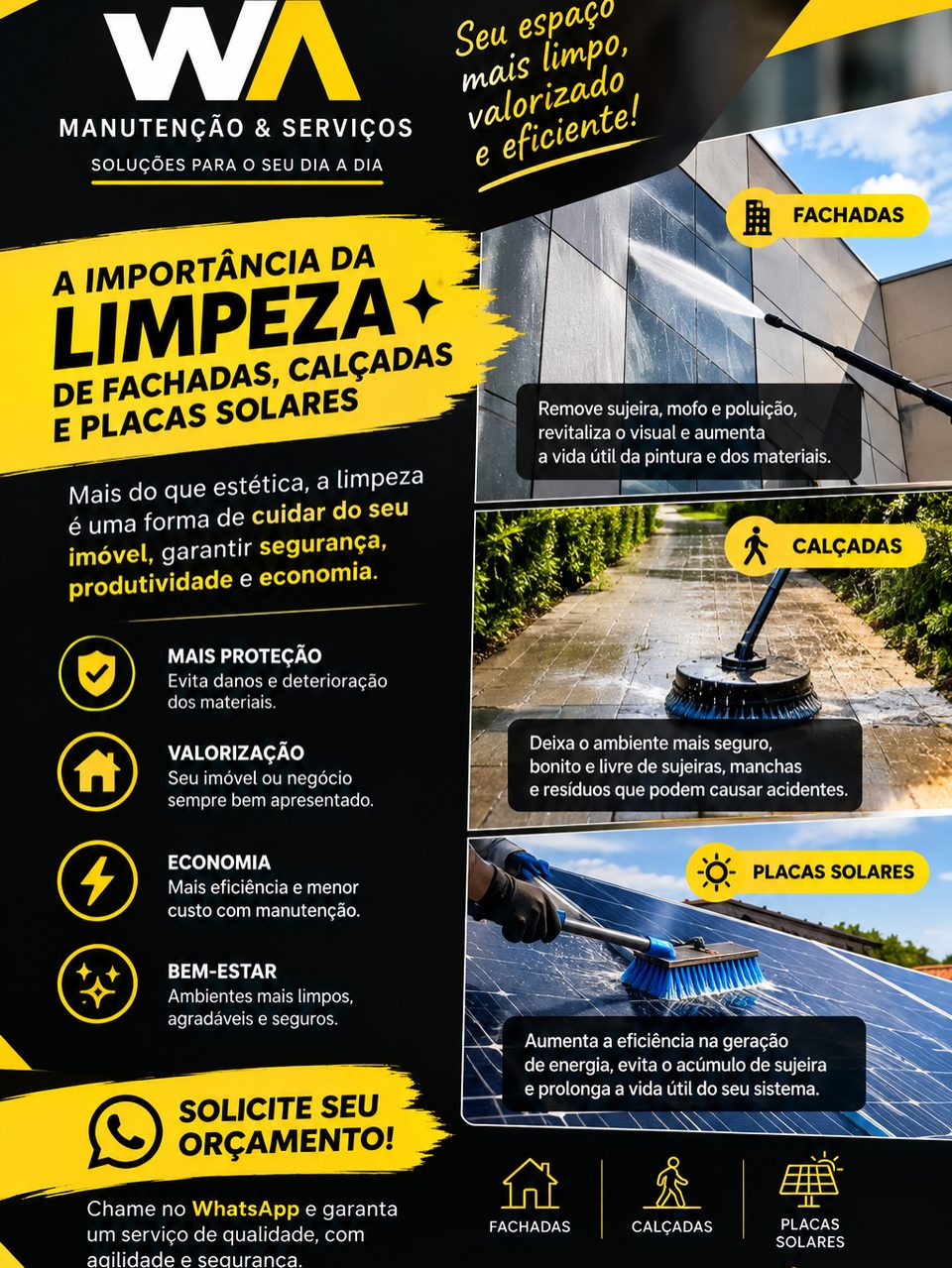 Serviços de limpeza
