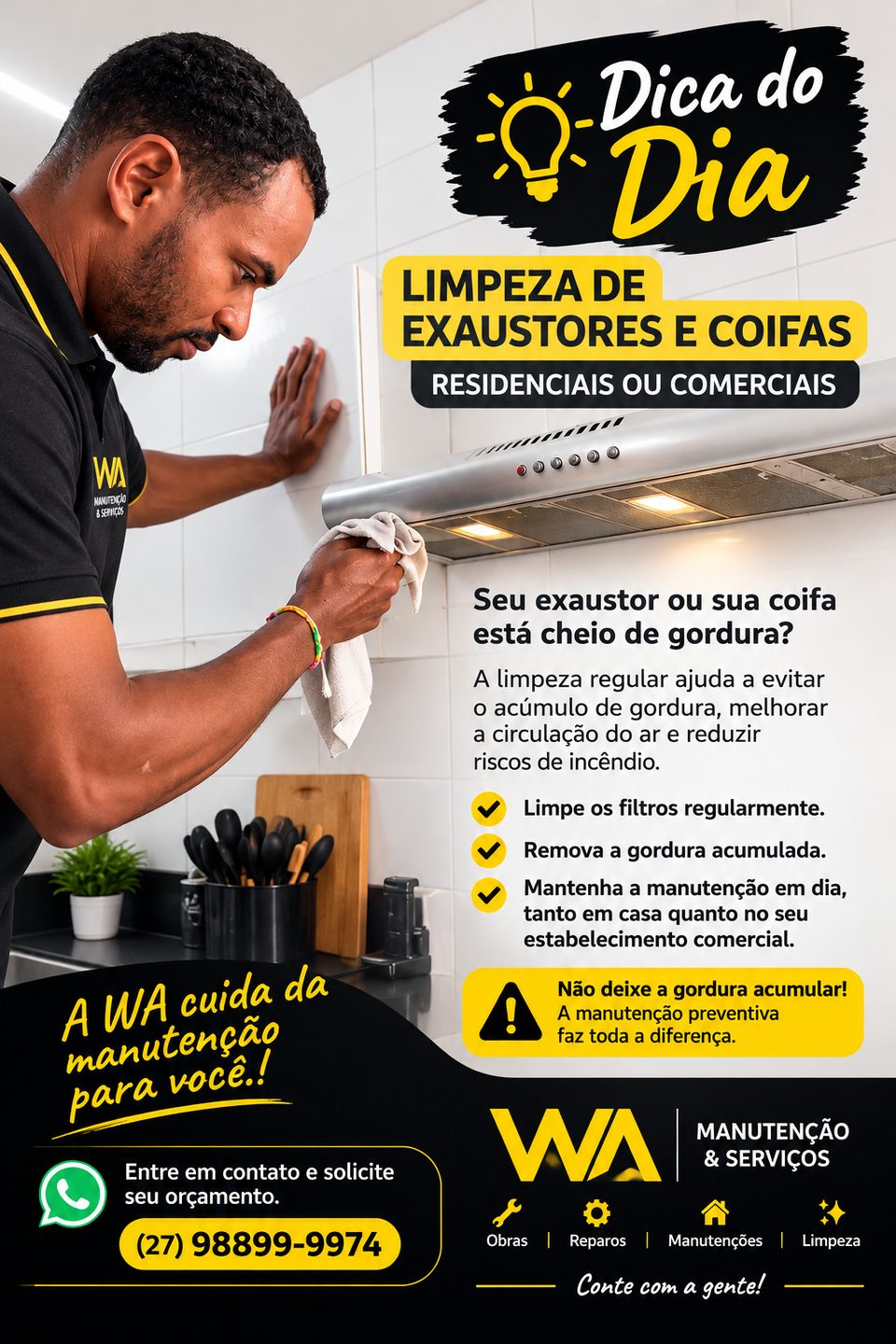 Serviços de limpeza