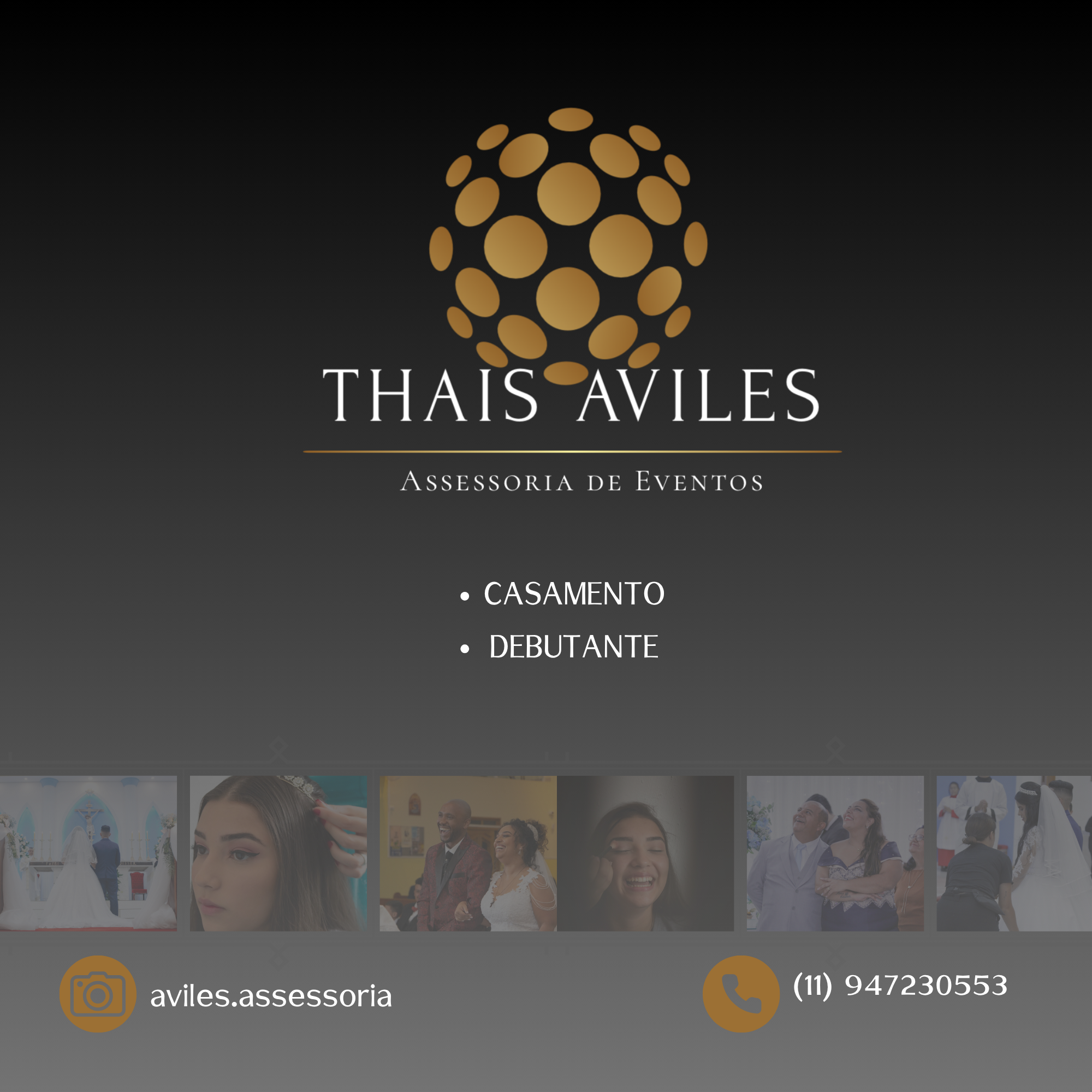 Assessoria para casamentos e debutantes