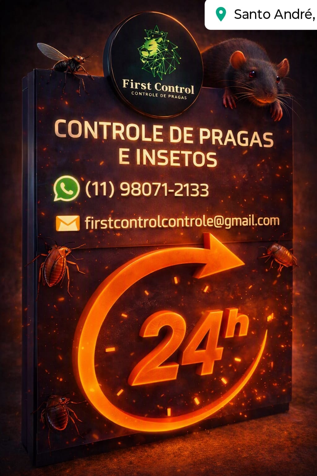 Dedetização completa. Sua segurança é nossa maior preocupação!