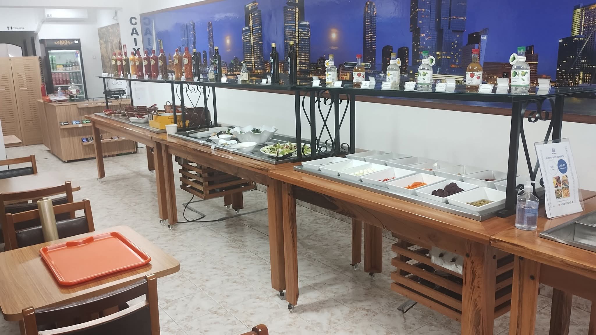 Fabricação de buffet Selfservice