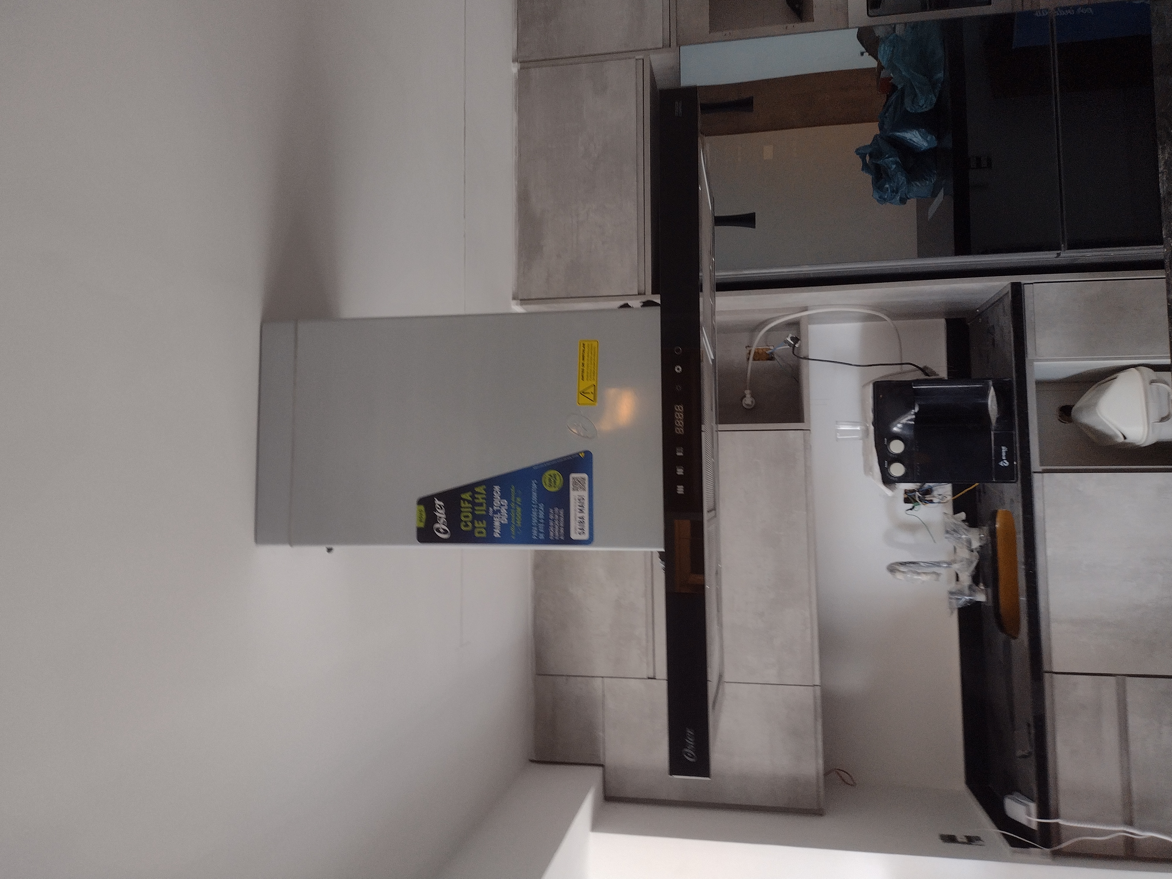 Instalação de coifa parede e Ilha, TVs todo tamanho, lava e seca, purificador de água, refrigerador (retirada de portas)